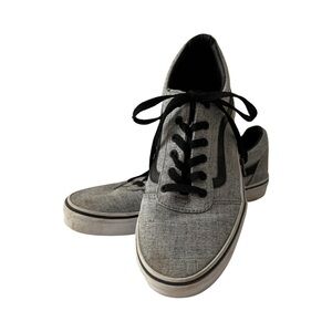 Vans Off the Wall Grey Canvas Sneakers size 7